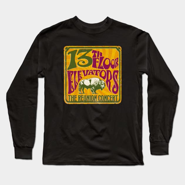 Retro Poster 13th Long Sleeve T-Shirt by Borestore